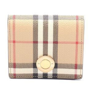Burberry Leather PVC Bifold Wallet